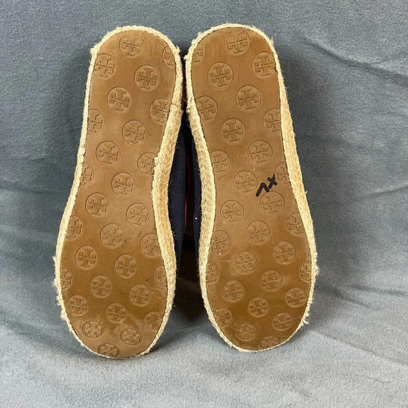 Tory Burch Mon Amour Espadrille sz 9 HTF color combo! - Picture 3 of 9